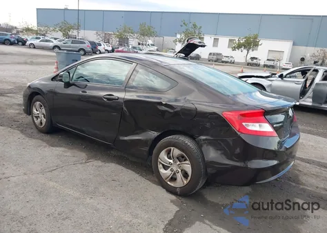 2013 Honda Civic Lx из США, поврежденный, VIN 2HGFG3B51DH511977